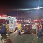 Accidente múltiple en Calarcá, varios lesionados