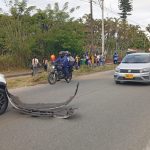 Accidente de tránsito terminó en tragedia entre Armenia y La Tebaida