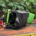 Estudiantes lesionados en accidente de transporte escolar en Filandia