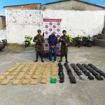 Capturado conductor que transportaba droga avaluada en un millón de dólares en el mercado Internacional