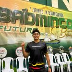 El quindiano Nicolás Morales compite en Future Series de Bádminton en Bolivia