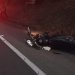 Impresionante accidente de tránsito, motociclista falleció en La Tebaida