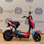 Policía recuperó motocicleta eléctrica robada en Bogotá