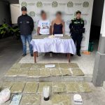 En Quimbaya capturadas dos mujeres con droga avaluada en $77 millones