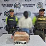 Joven fue capturada con cinco kilos de marihuana en las maletas, iba para el centro del País
