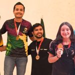 Medallas doradas trajo de Bucaramanga el squash quindiano