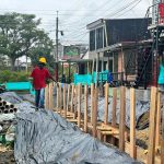 EPA y Alcaldía de Armenia avanzan en un 35% en la obra del barrio La Fachada