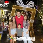 La Navidad se iluminó en el Edén Tropical.