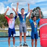 Juan Diego Yepes, del Quindío, voló en el patinódromo mundialista de Guarne